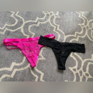 Victoria’s Secret Pair of New Lace Size Large Thong Underwear Panties